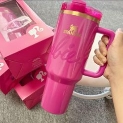 Barbie Stanley Quencher cup 40oz