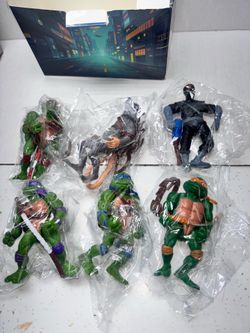 NEW Poseable TMNT 5" Bootleg Figures