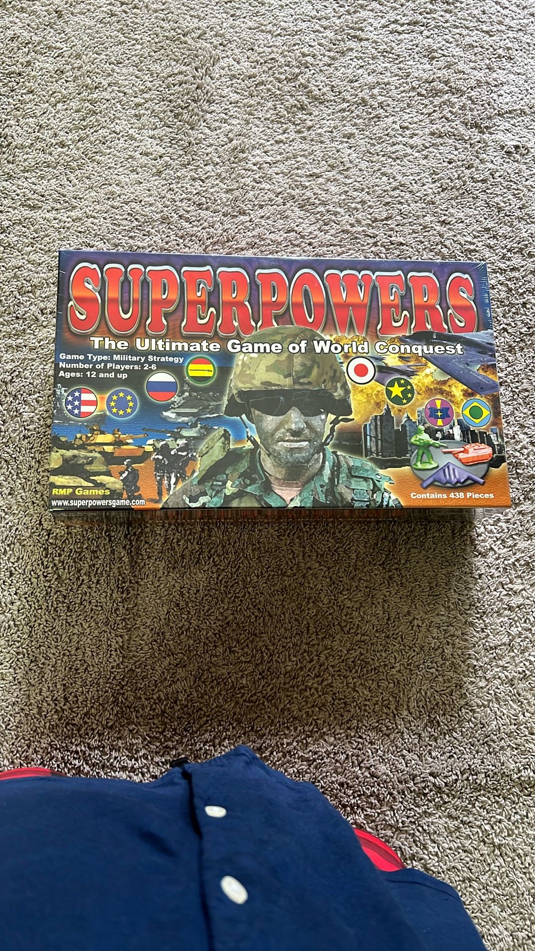 SUPERPOWERS The Ultimate Game of World Conquest