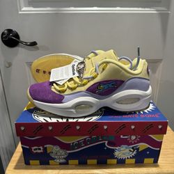 BBC Ice Cream Running Dog Yellow Purple