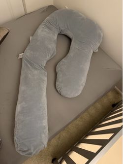 Momcozy Pregnancy Pillow-Grey U-shaped