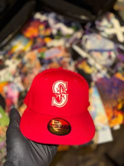 New Era Fitted Cap Hat Seattle Mariners 7 1/2 men’s hat