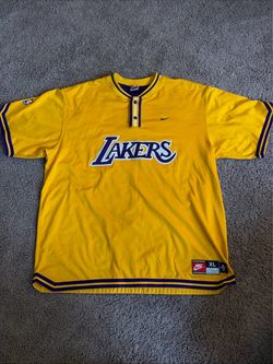 VTG Nike LA Lakers Warm-Up Shooting Shirt XL