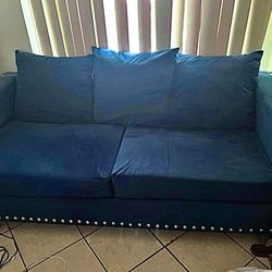 Velvet Sofa mint condition, $60