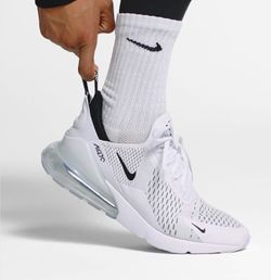 Nike Airmax 270 white sneakers men’s size 9.5