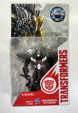 TRANSFORMERS UNIVERSAL STUDIOS EXCLUSIVE DINOBOT SNARL