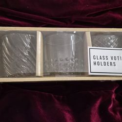 Glass Votive Candle Holders