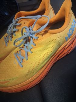 Hoka running shoes.