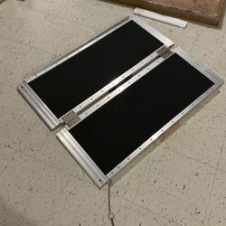 3’ Wheel Chair Ramp Or Storage Barn Ramp Folding  800lbs. capacity 