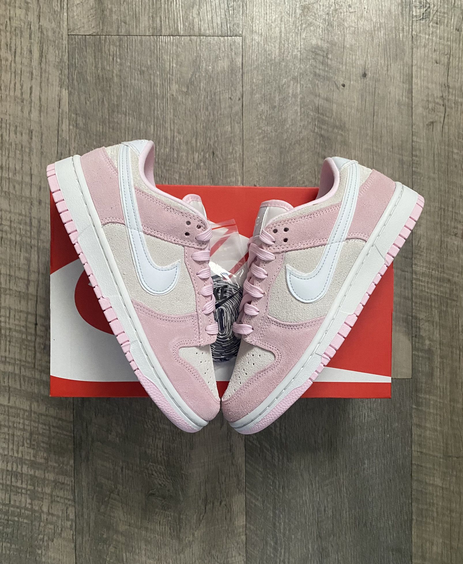 Nike Dunk Low Pink Foam Sizes 6 7.5 6.5 8 7 8.5 7.5 9