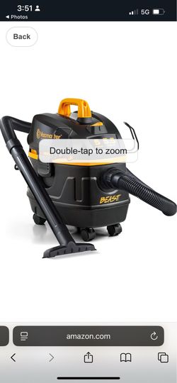 Vacmaster Professional Beast Series VFB511H 0201 5- Gal 5.5 PHP Wet/Dry Vac