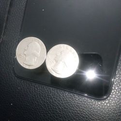 Collectors Dream Two 1965 No Mint Mark Quarters