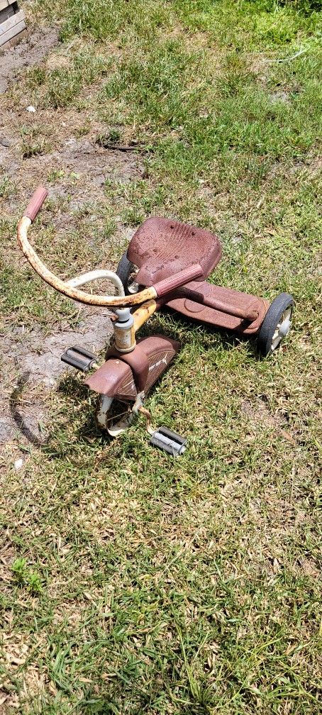 Antique tricycle