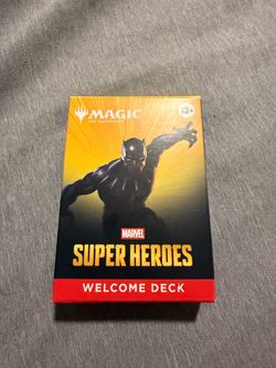 SDCC 2026 Marvel Magic The Gathering Super Heroes Welcome Deck Black Panther MTG