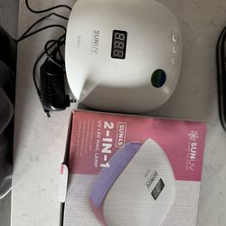 Sunuv 2 In 1 UV LED Nail Lamp