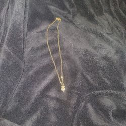 Woman's Gold Chain 20inch Thin