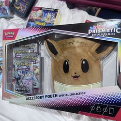 Prismatic Evolutions Accessory Pouch Special Collection Pole