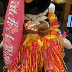 Build A Bear Penguin & Hula Outfit