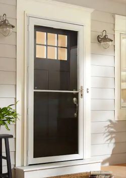 Storm doors