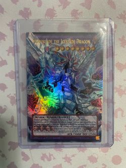 YuGiOh Mirrorjade the Iceblade Dragon RA05-EN148 Overframe Ultra Rare - Near Mint / Mint OBO