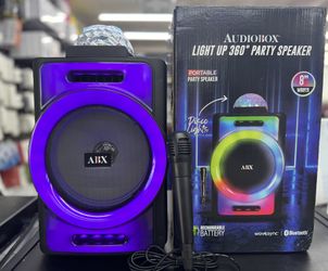 Portable Party Speaker- 8” Woofers