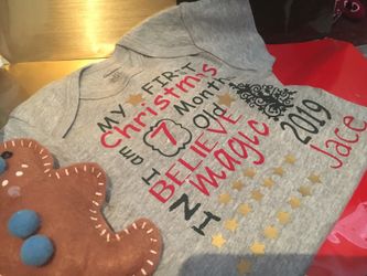 Christmas Onesie - First Christmas personalized