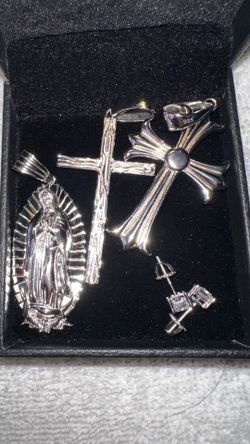 Chrome hearts cross 925 Silver