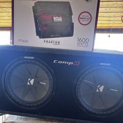 Kicker Comp R W/amp