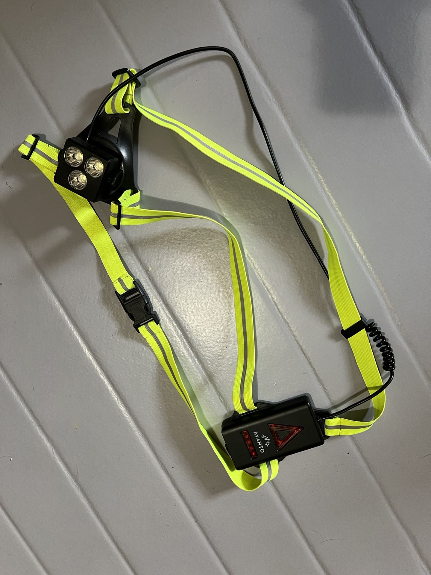 Reflective Runner Vest with Lights