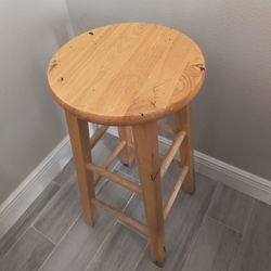 2 Wooden Stools For $10