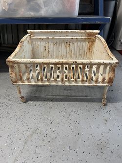 Iron Fireplace Wood Log Holder