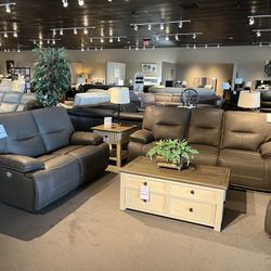 Power Reclining Sofa And Loveseat