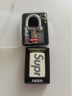 Supreme Zippo+Lock