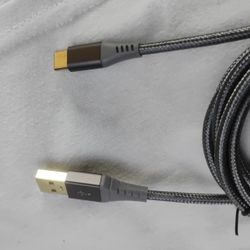 Type C 6FT Charging Cord USB Plug In 