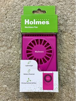 Holmes Necklace Fan - Hot Pink