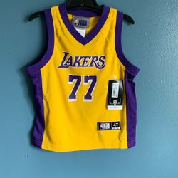 LOS ANGELES LAKERS LUKA DONCIC JERSEY TODDLER SIZE 4T