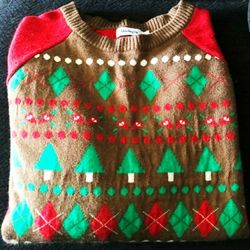 Christmas Sweater Male Large