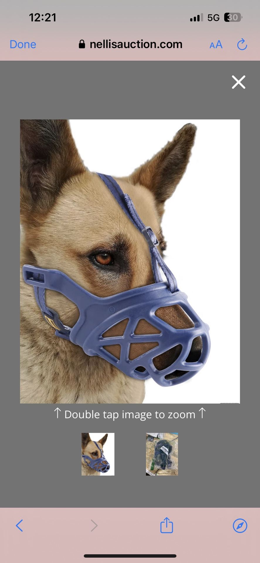 Mayerzon Dog Muzzle, Breathable Basket Muzzles For Small, Medium, Large And X-Large Aggressive Dogs Beagle German Shepherd Doberman, Cage Mouth Guard