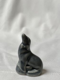 Wade Whimsies Circus Seal Sea Lion Red Rose Tea Made in England Grayas 