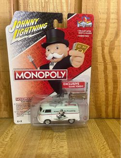 Johnny Lightning Monopoly VW Transporter Die-Cast
