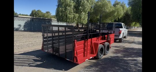 professional landscaping trailer 14ft traila