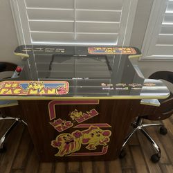 Arcade 1 Up Ms. Pac man Table