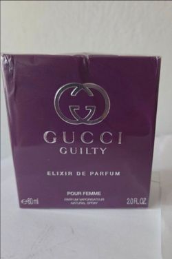 GUCCI GUILTY ELIXIR DE PARFUM FOR WOMEN 2.0OZ/60ML, NEW SEALED BOX