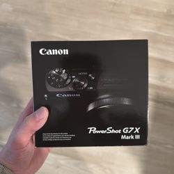 Canon Powershot G7X Mark III