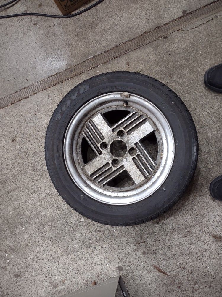 Set Of Four 15 Inch 280ZX Turbo Wheels Datsun