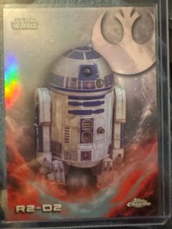 2025 Topps Chrome Star Wars  R2-D2 Refactor