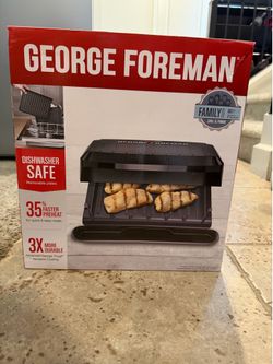 George foreman grill and panini