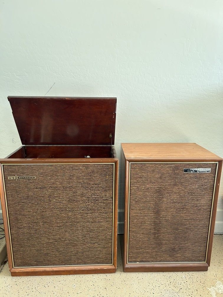  Mid-Century Motorola Stereo Console