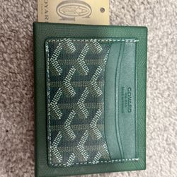 Goyard Green Man Wallet