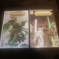Star Wars The High Republic#1 and #7 Illuminati Exclusive